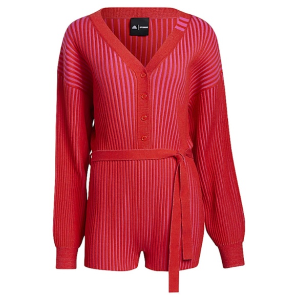 Brand New adidas x Ivy Park 2-Tone KNIT ROMPER - Picture 7 of 16